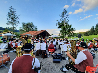Standkonzert beim Widdumstüble, Weitnau